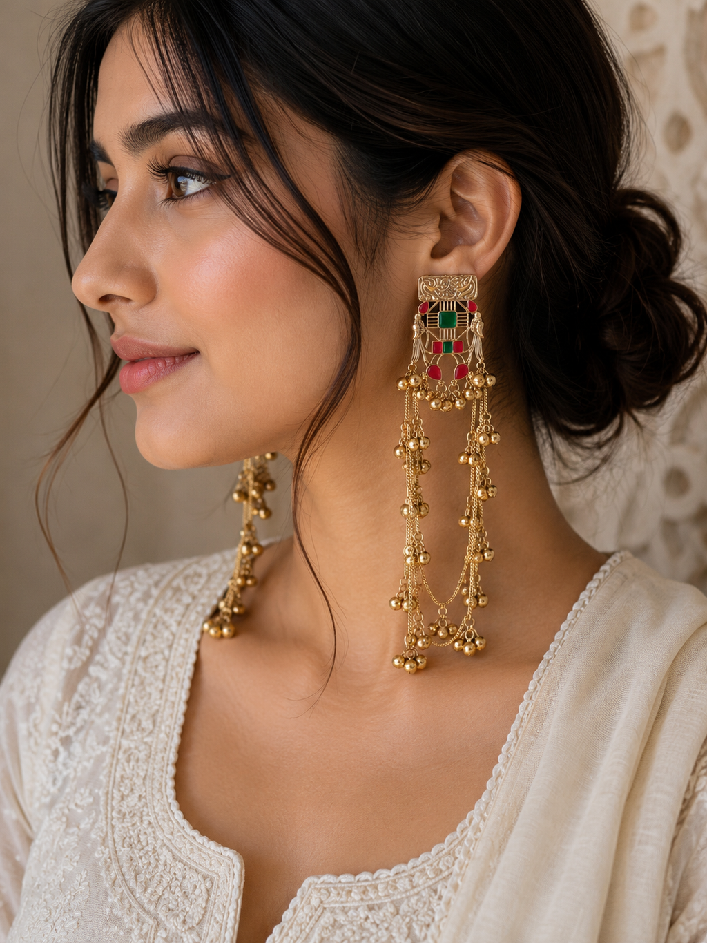 Saisha Kashmiri Earrings