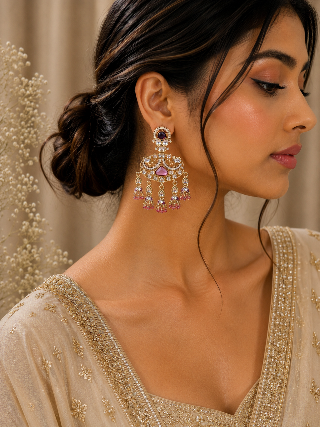 Mehrika Chandbali Earrings