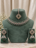 Eshani Emerald Kundan Choker Set