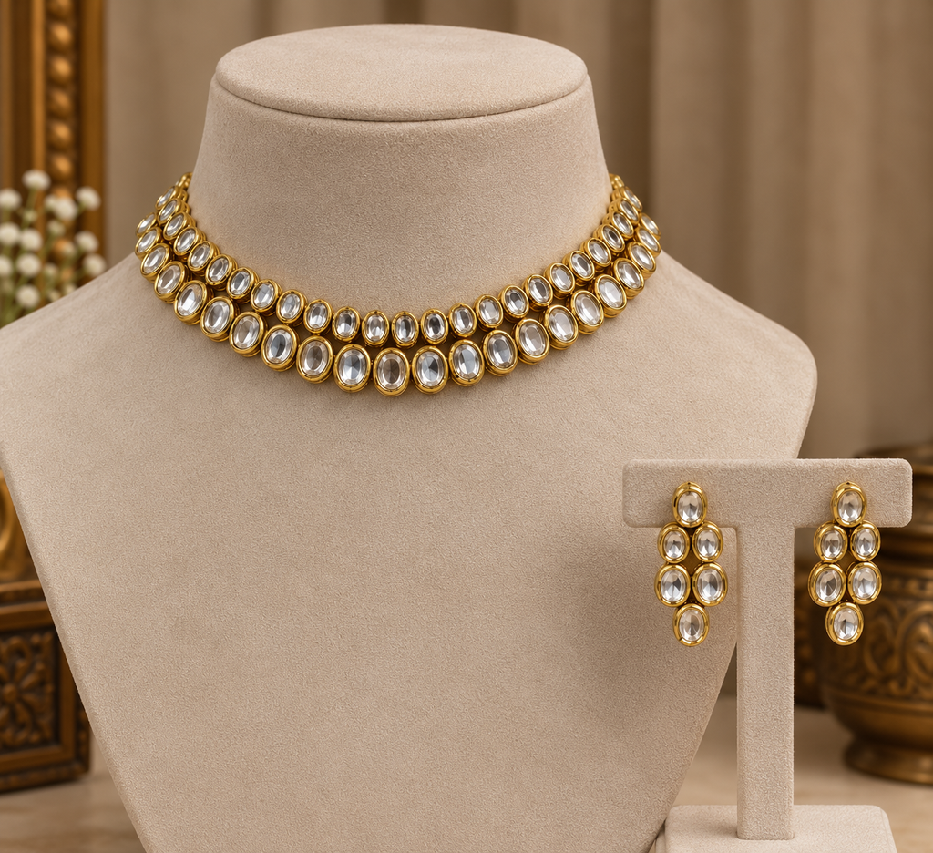 Vihana Kundan Choker Set
