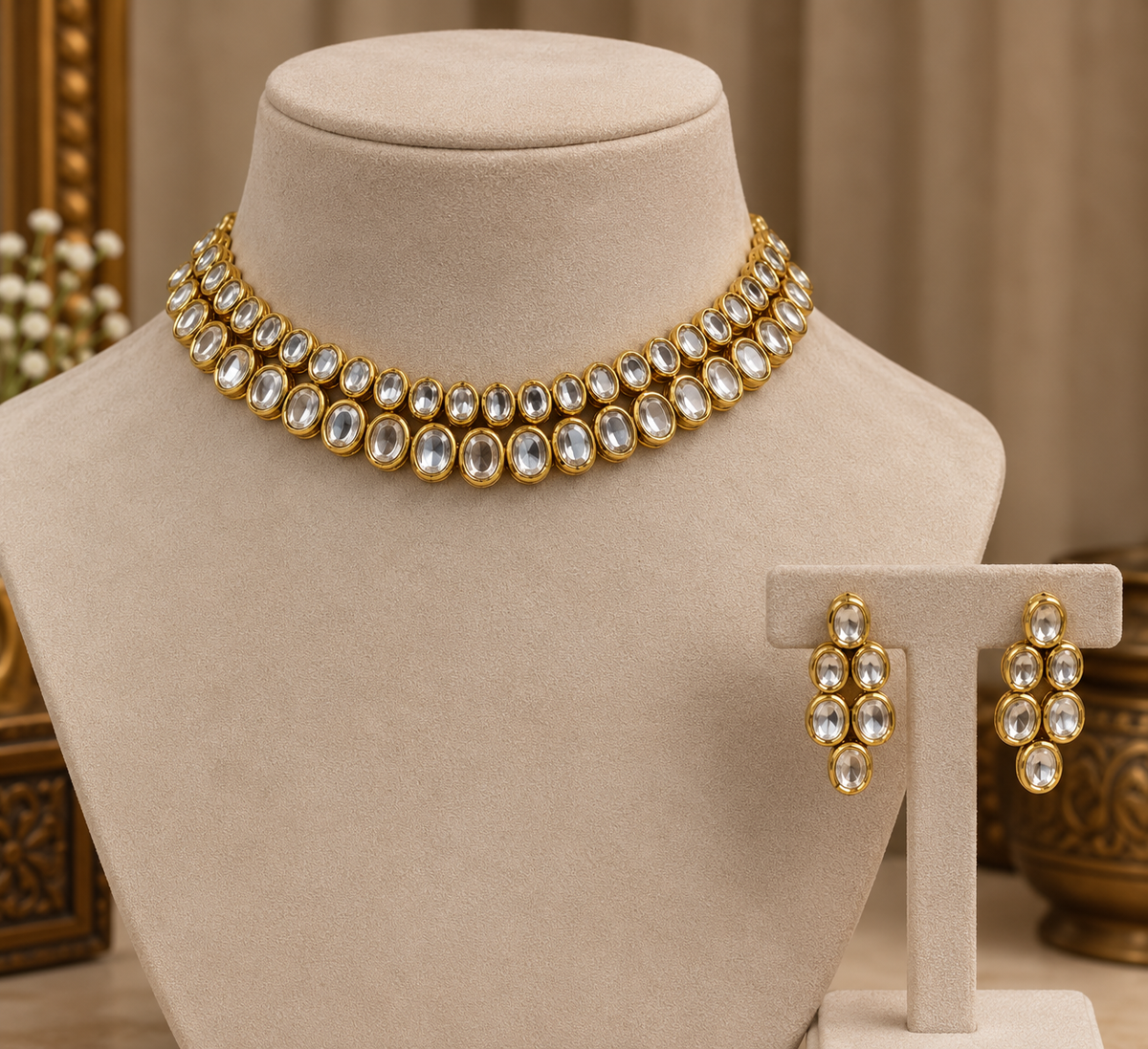 Vihana Kundan Choker Set