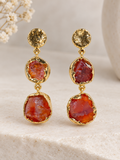 Saira Ember Drop Earrings