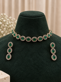 Elvani Emerald Choker Set