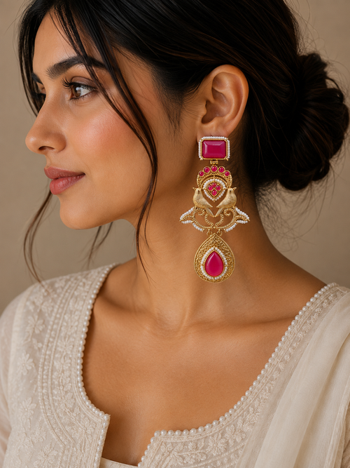 Aarika Kashmiri Earrings