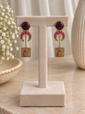 Ilyra Ruby Heritage Earrings