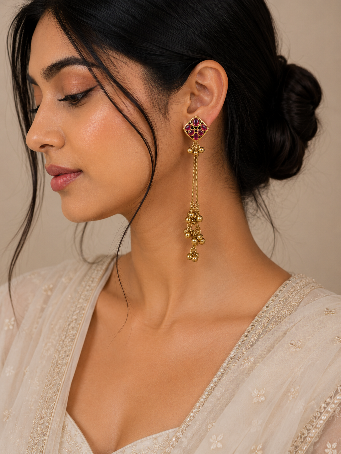 Eira Kashmiri Earrings