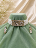 Pearl Veil Choker Set