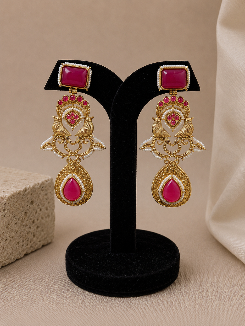 Aarika Kashmiri Earrings