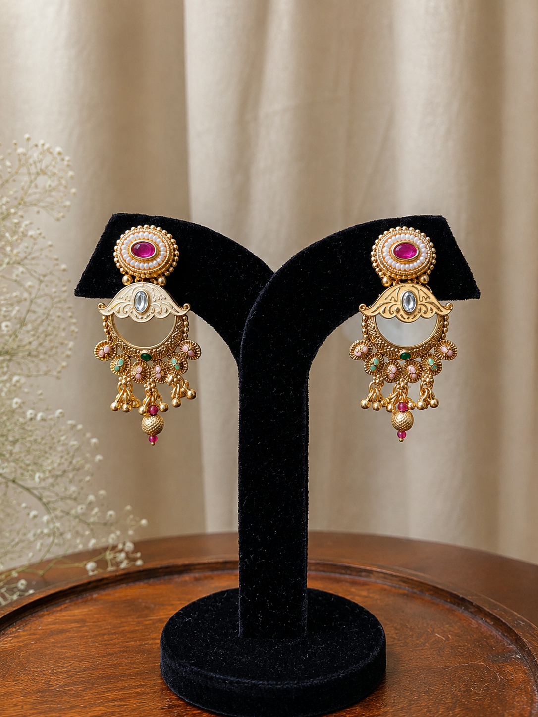 Saanvi Heritage Earrings