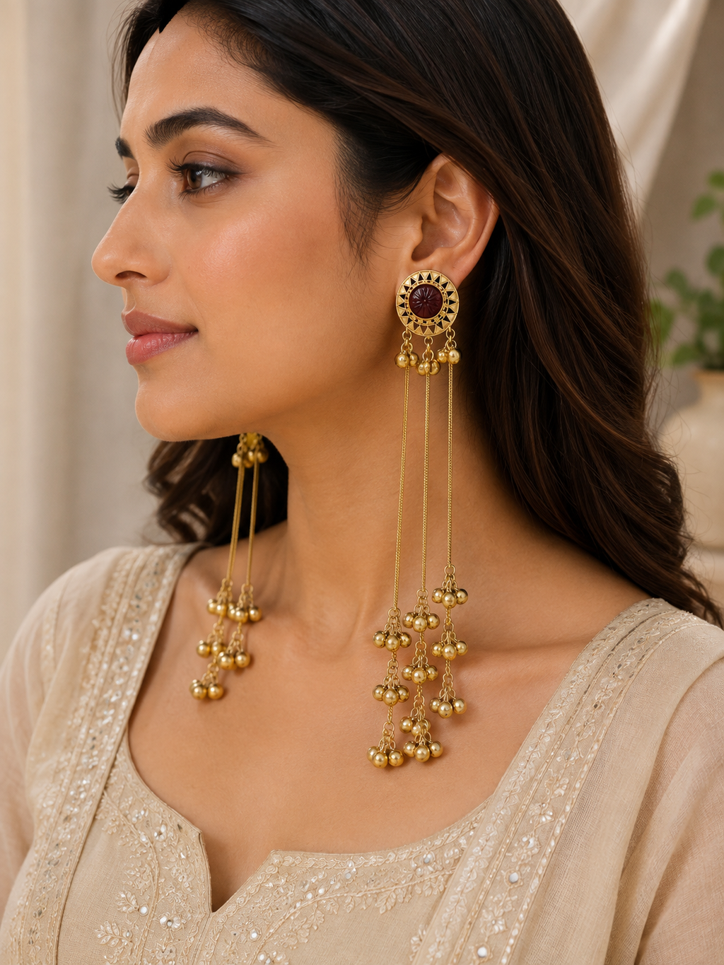 Vihana Kashmiri Earrings
