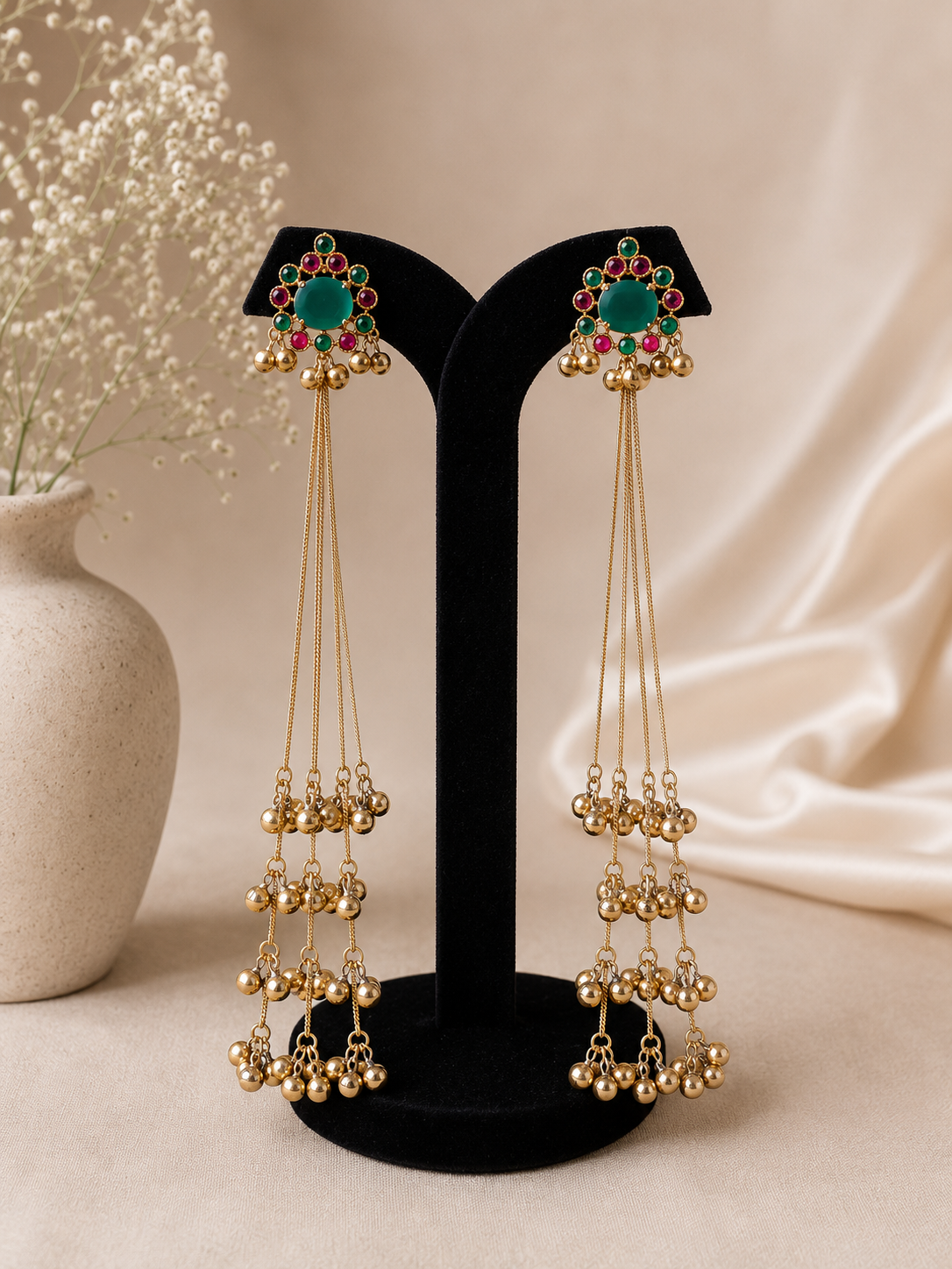Reva Kashmiri Earrings