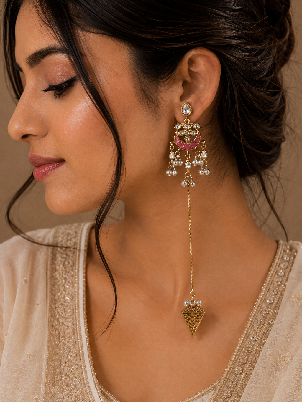 Rangrez Kashmiri Earrings