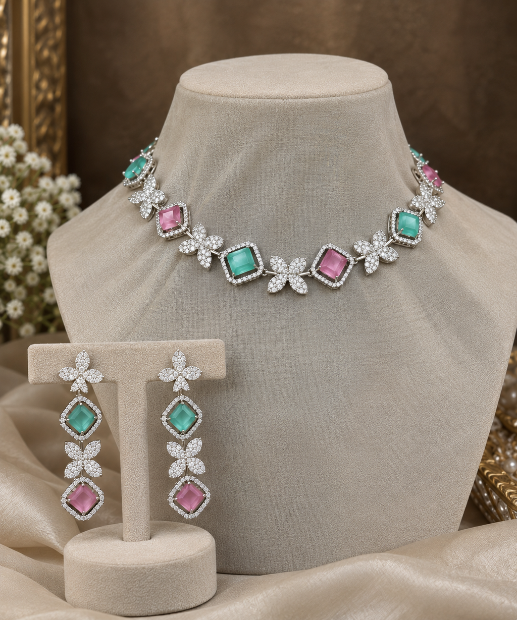 Tavira Pastel Necklace Set
