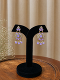 Lavanya Lilac Earrings