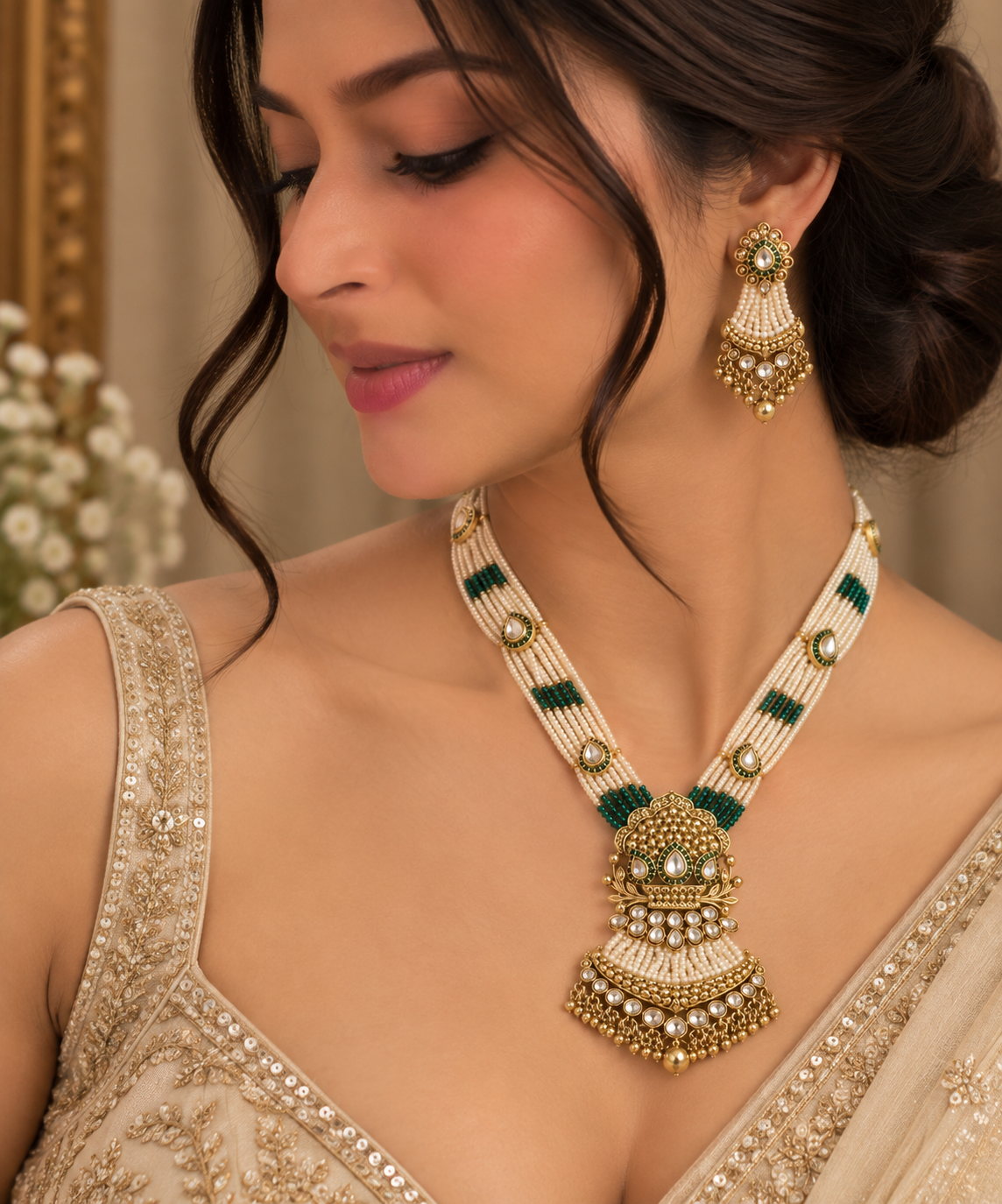 Zarelle Pearl Heritage Necklace Set
