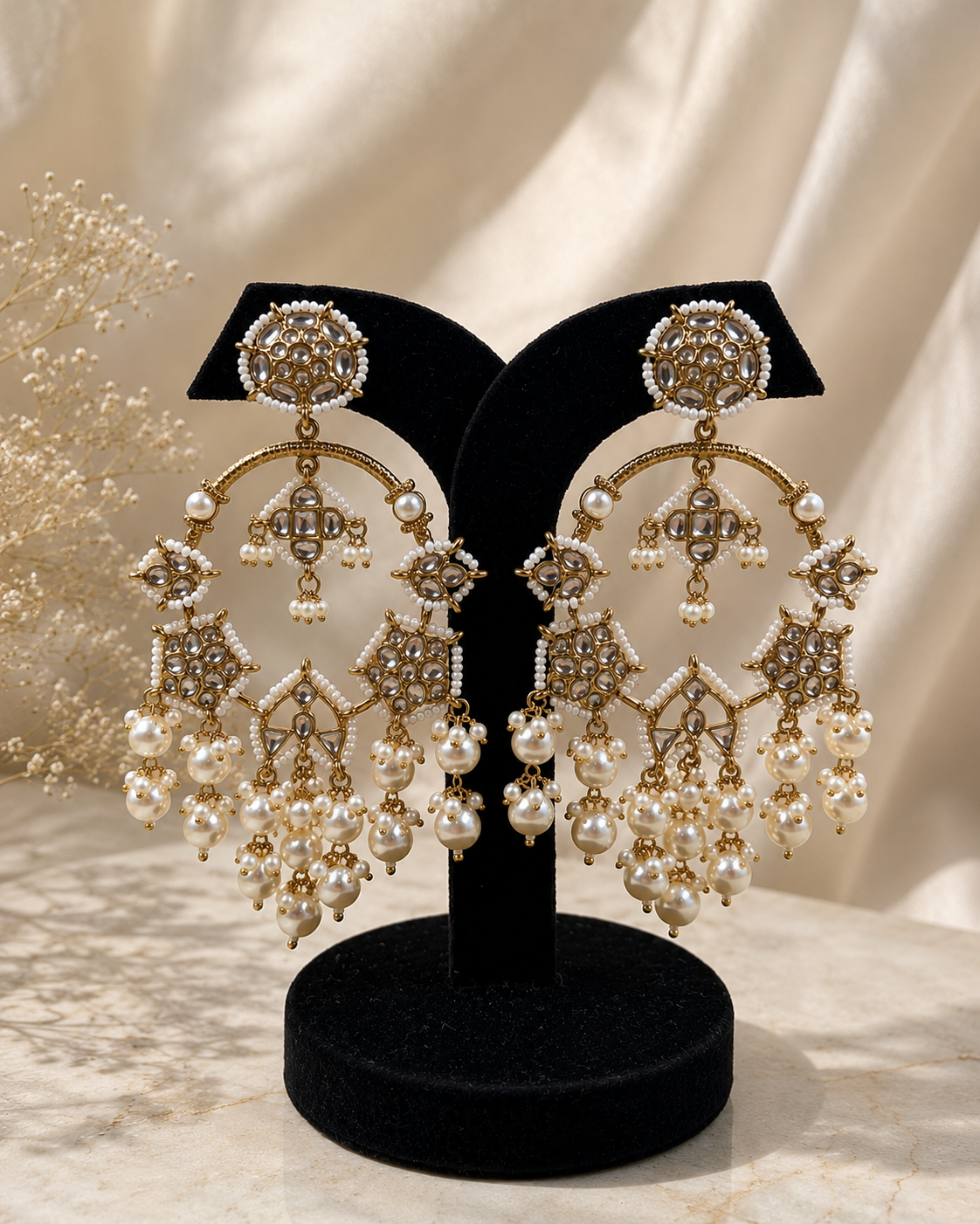 Evara Pearl Earrings