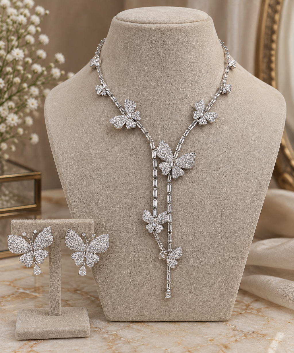 Elowen Butterfly AD Necklace Set