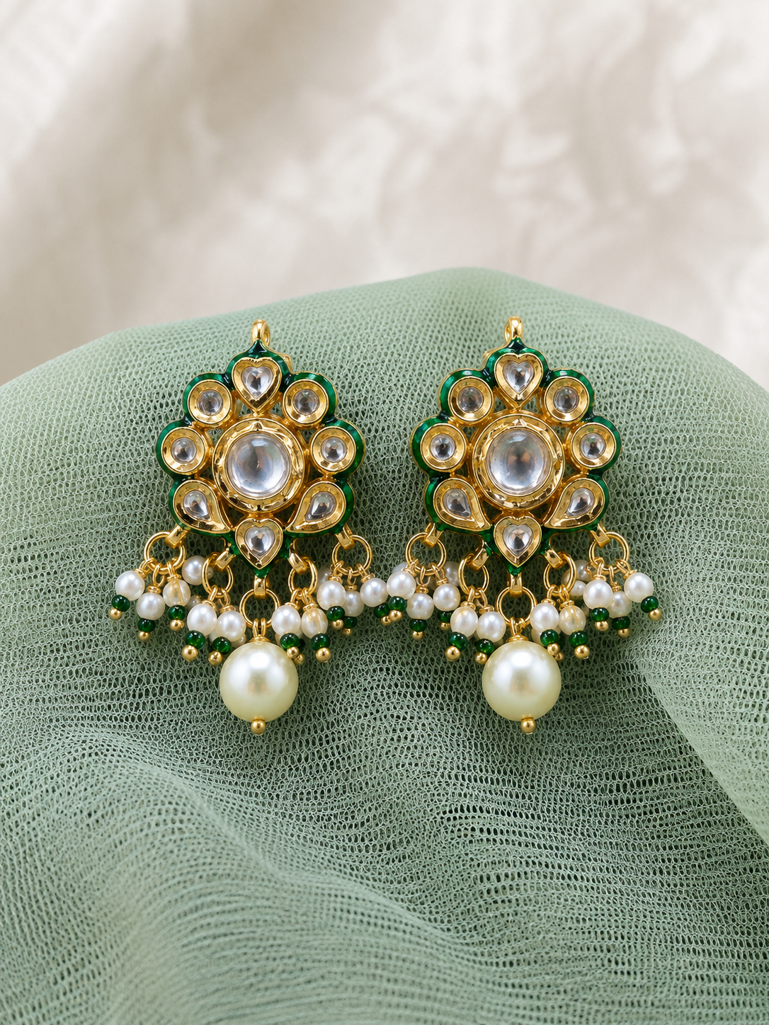 Meher Pacchi Kundan Pearl Choker