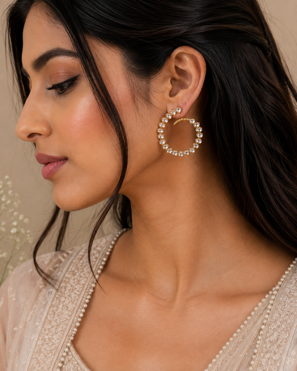 Chaandni Hoops Earrings