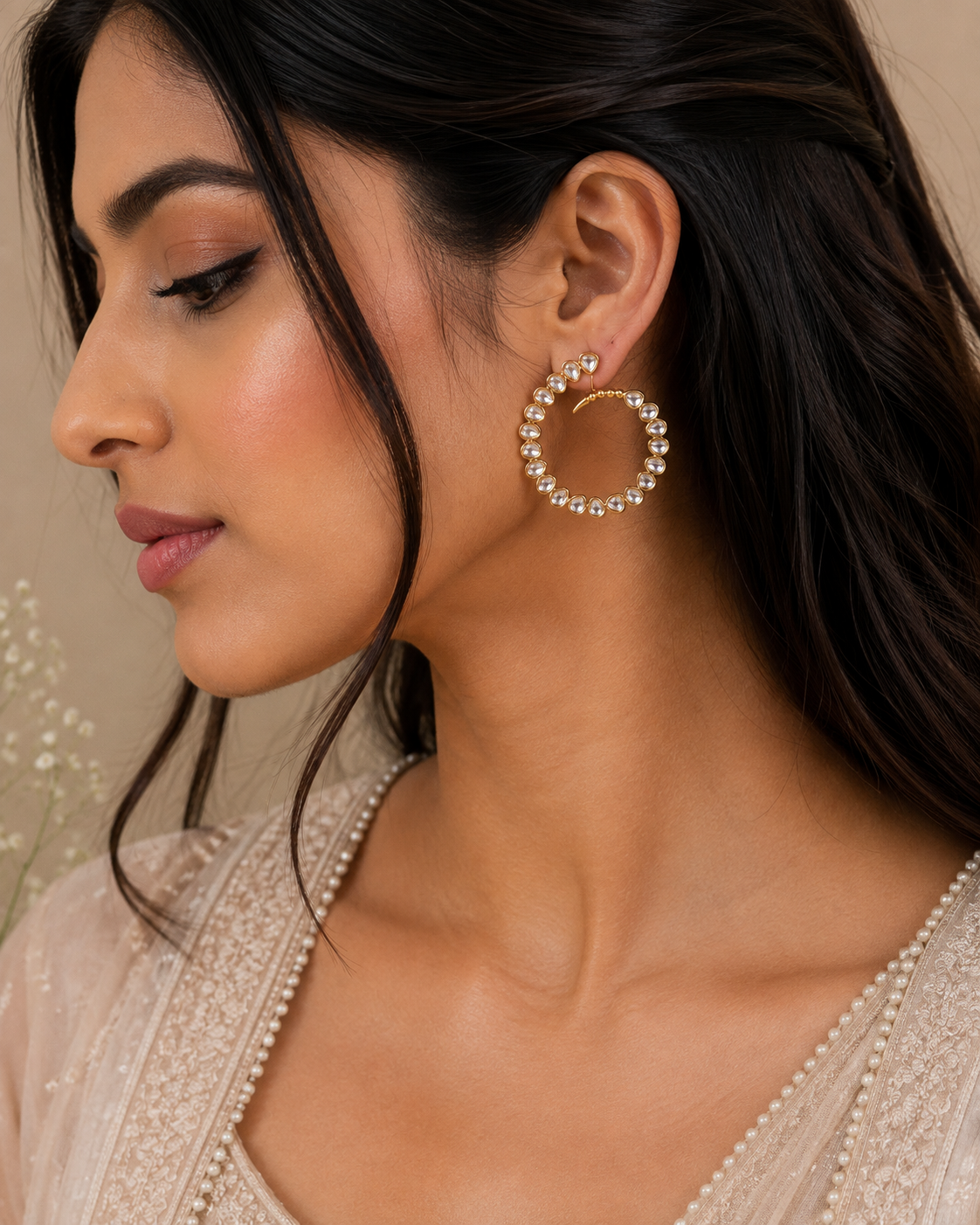 Chaandni Hoops Earrings