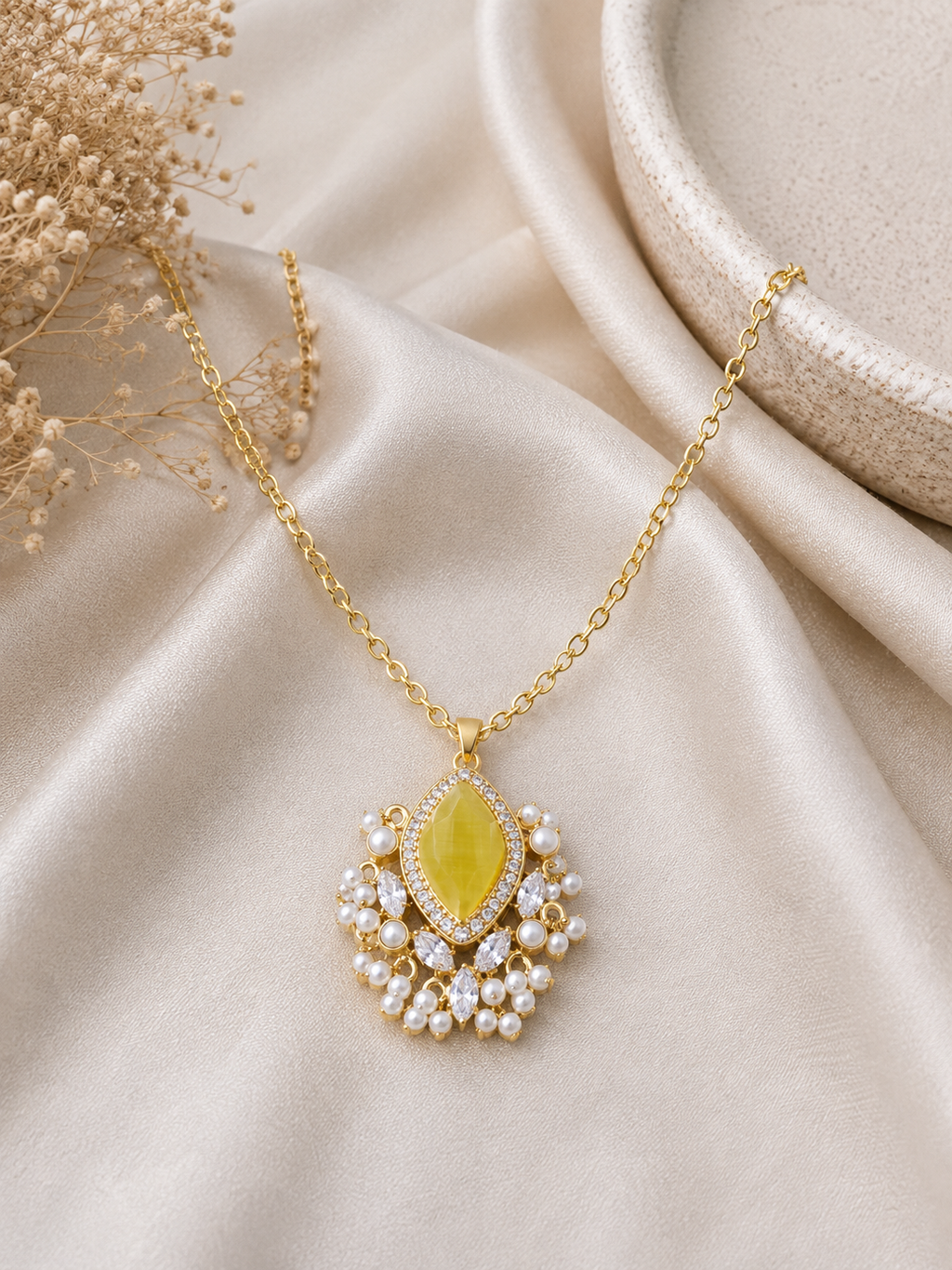 Elowen Citrine Pendant