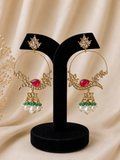 Gulnaar peacock Earrings