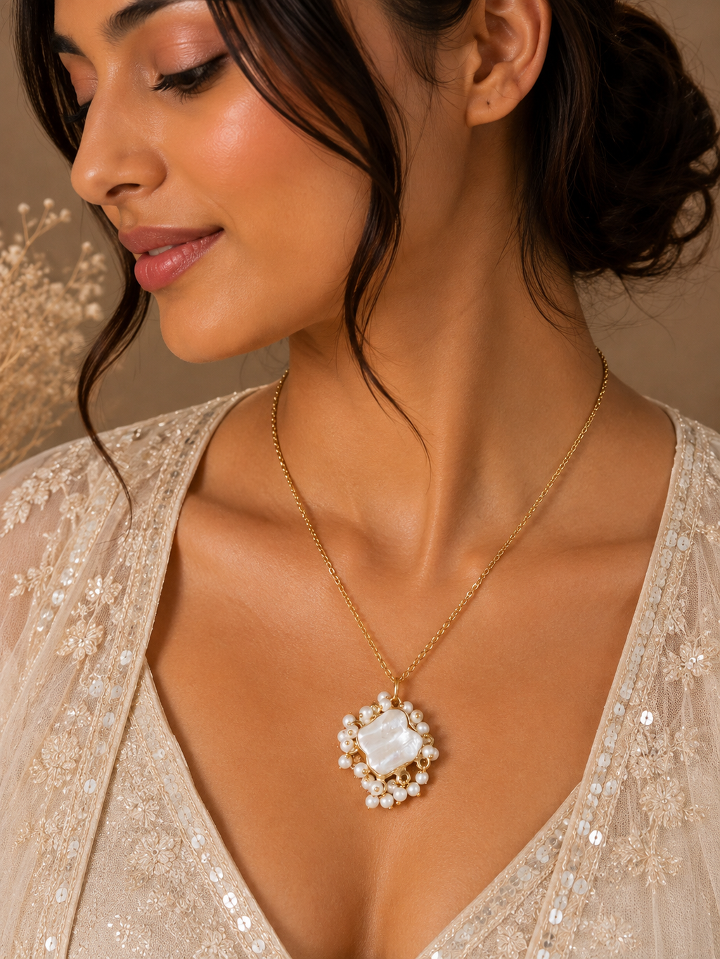 Alessa Pearl Pendant