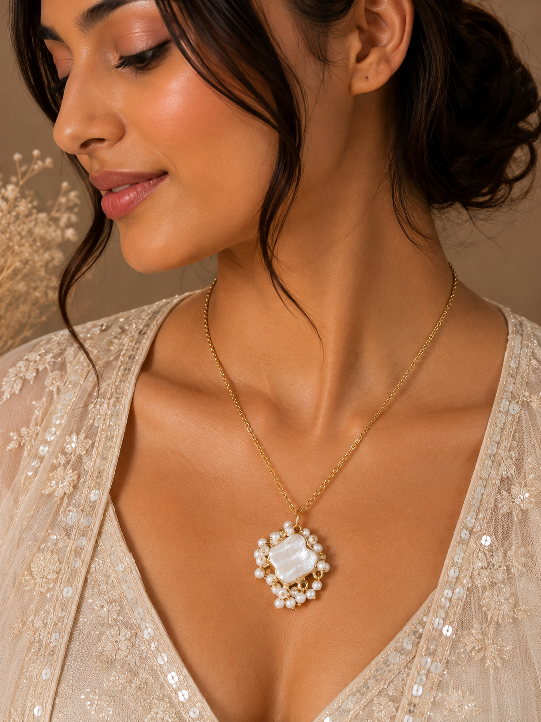 Alessa Pearl Pendant