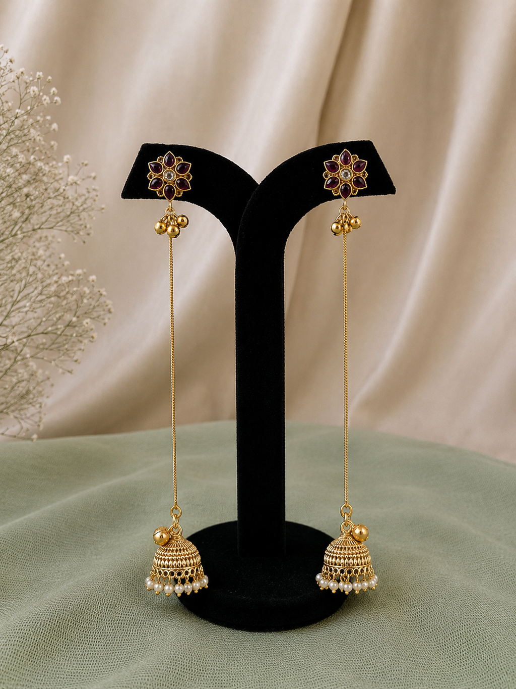 Tara Kashmiri Earrings