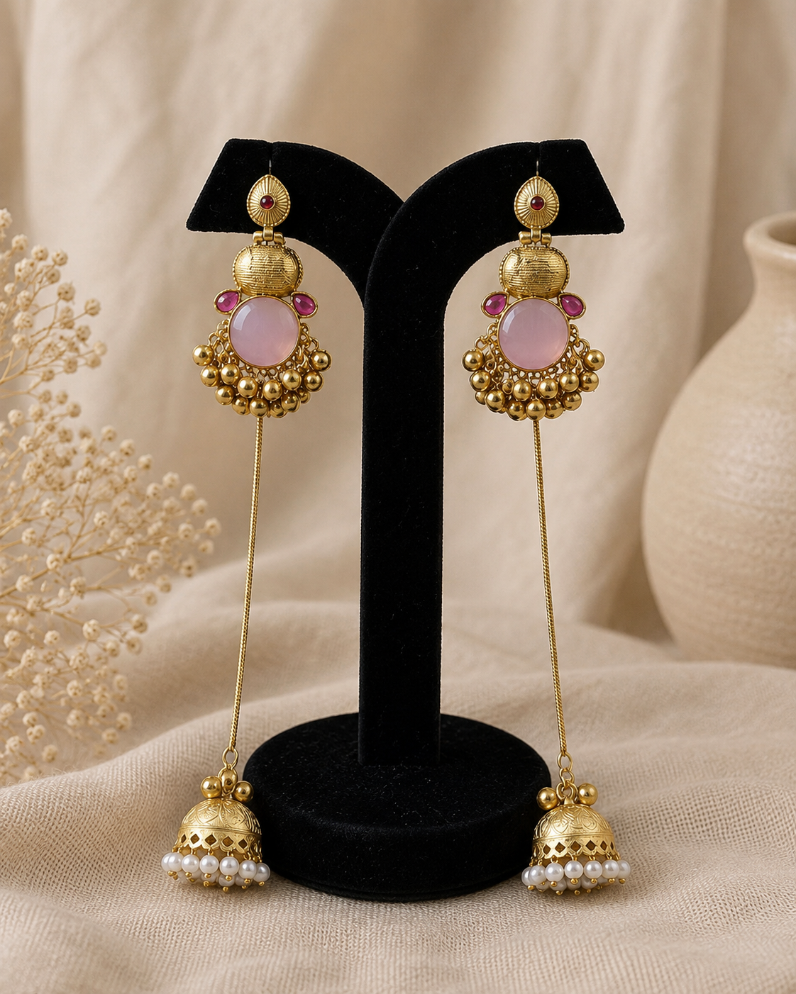 Arohi Kashmiri Jhumka Earrings