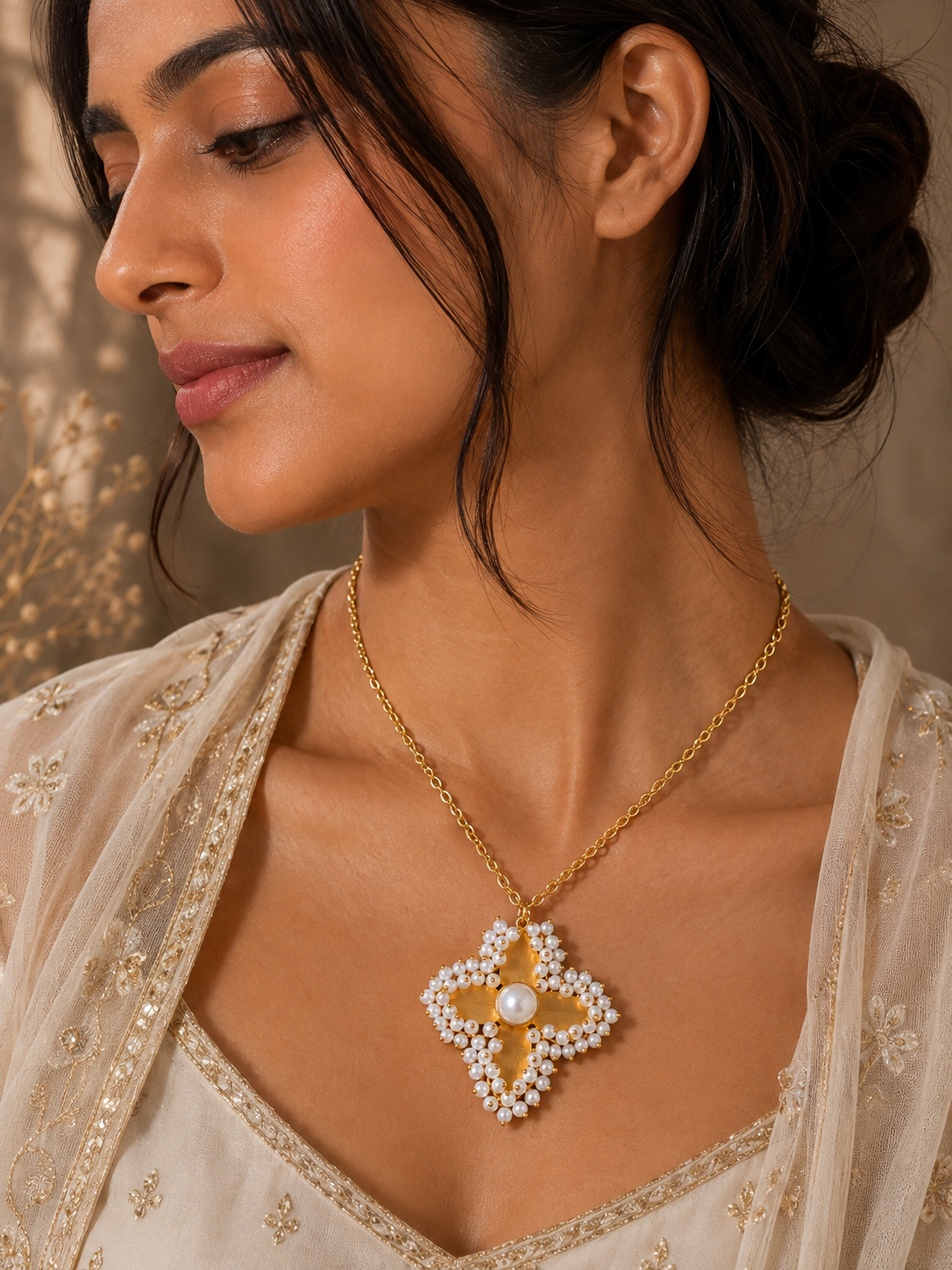 Yalina Pearl Pendant