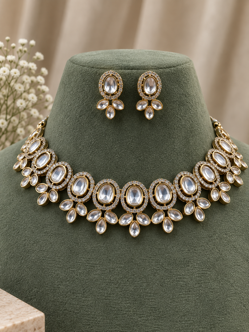 Samaira Kundan Choker Set