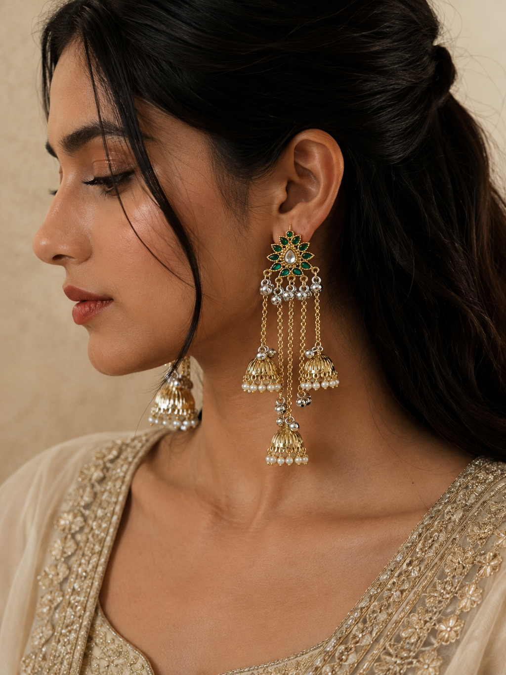 Avira Kashmiri Earrings