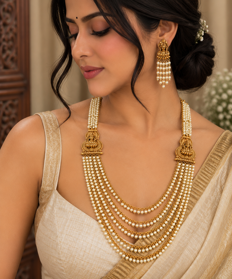 Vaidehi Pearl Temple Haar