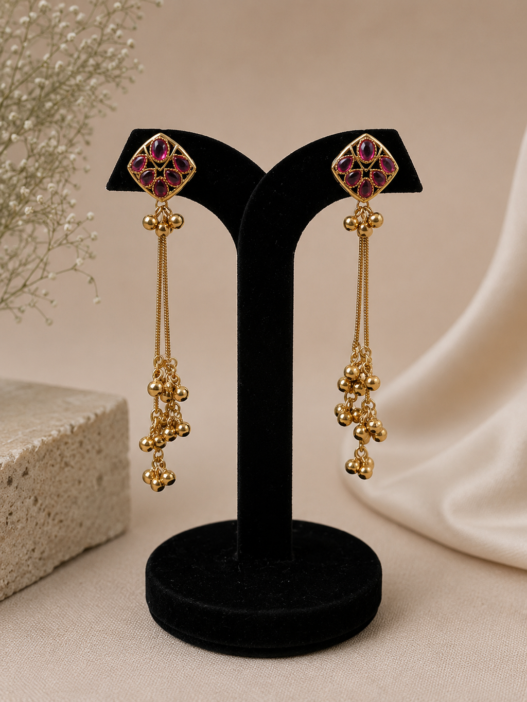 Eira Kashmiri Earrings