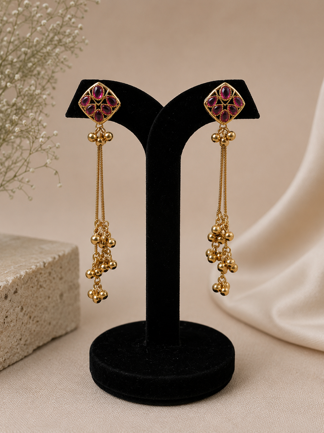 Eira Kashmiri Earrings