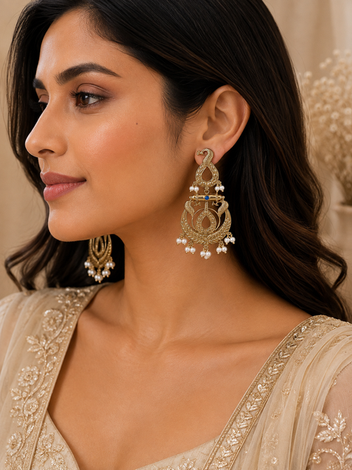 Amaira Peacock Earrings