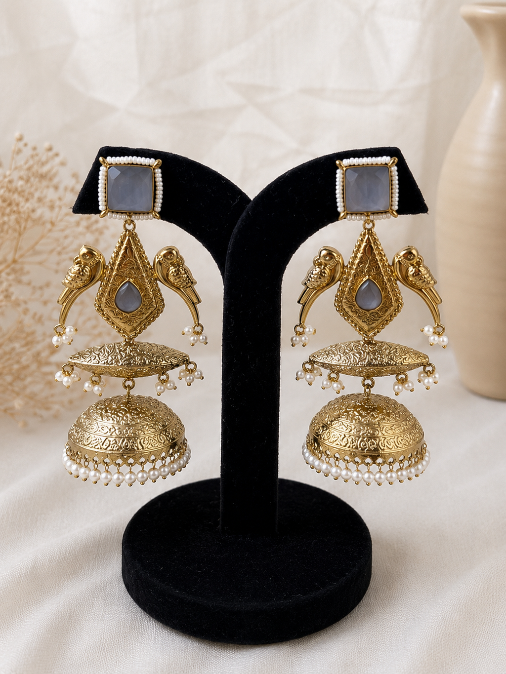 Avyra Heritage Jhumka Earrings