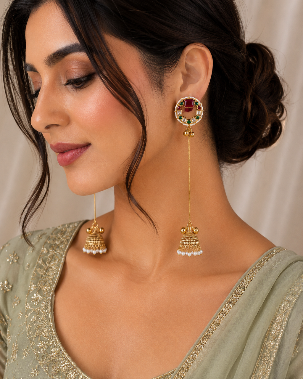 Purna Kashmiri Earrings