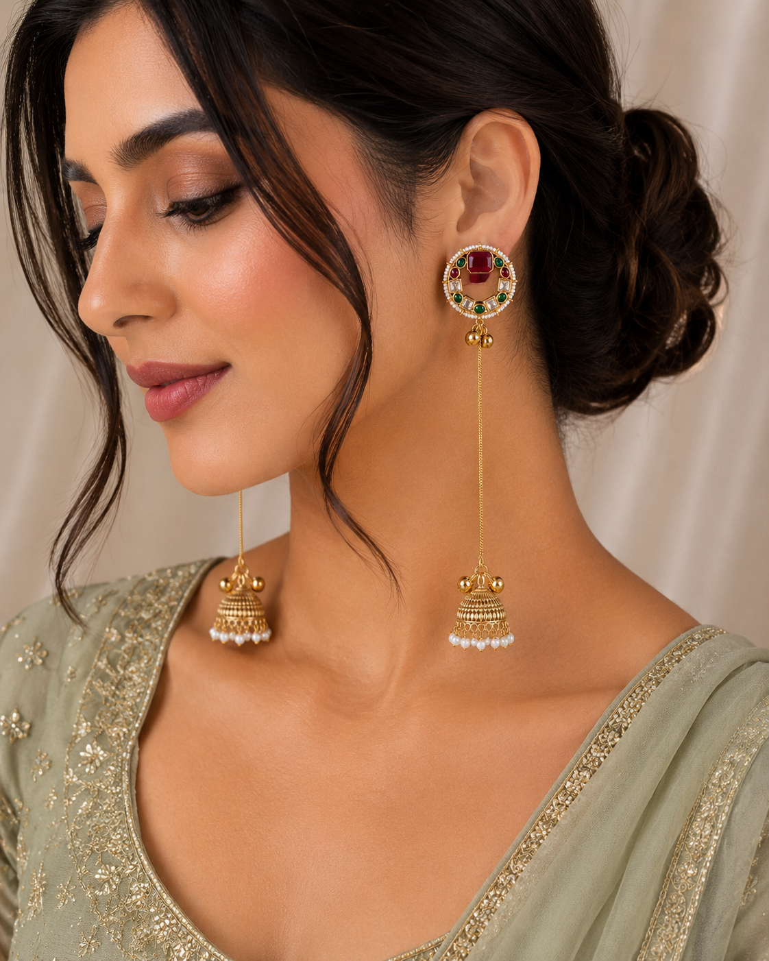 Purna Kashmiri Earrings
