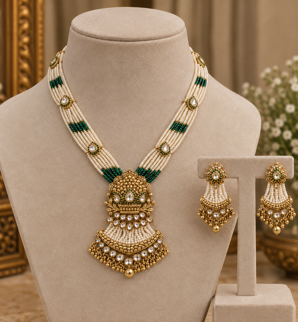 Zarelle Pearl Heritage Necklace Set