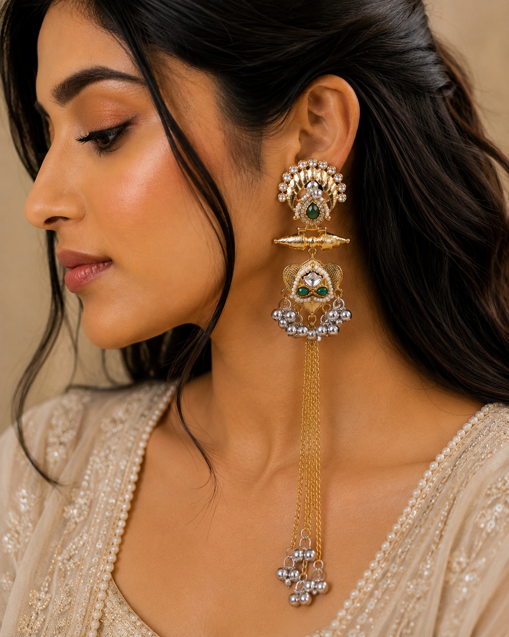 Mehrunisa Kashmiri Earrings