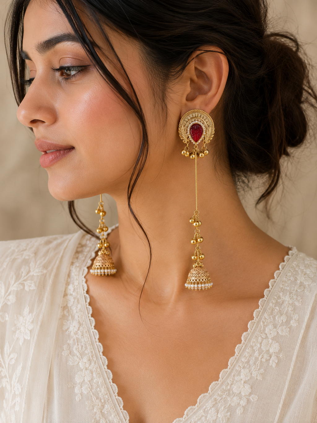Rhea Kashmiri Earrings