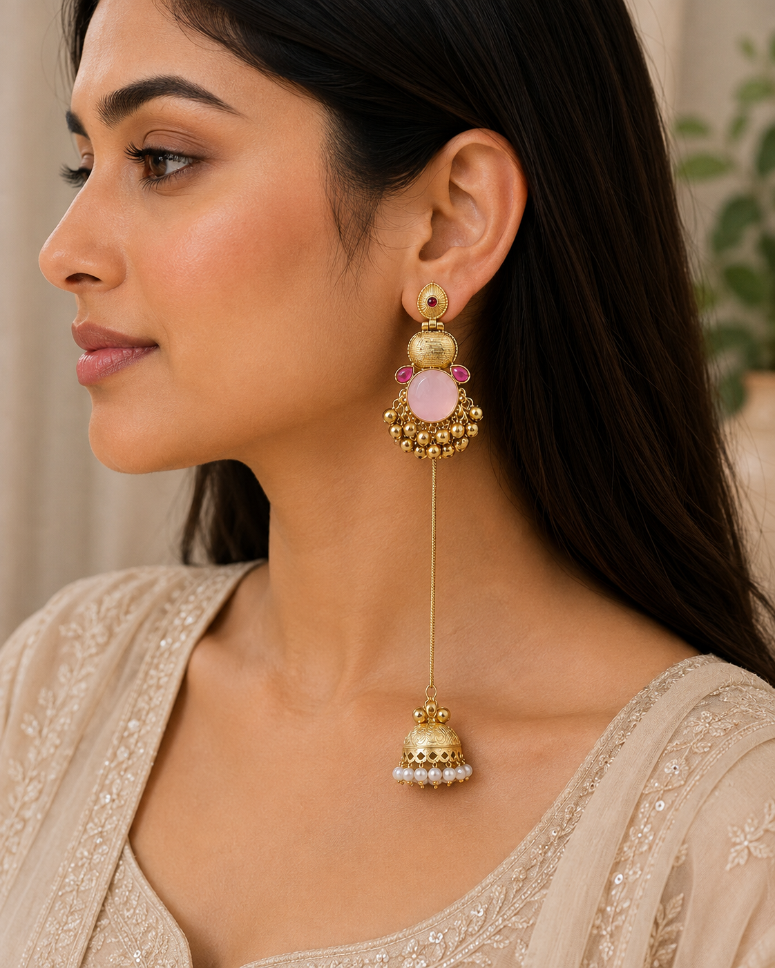 Arohi Kashmiri Jhumka Earrings
