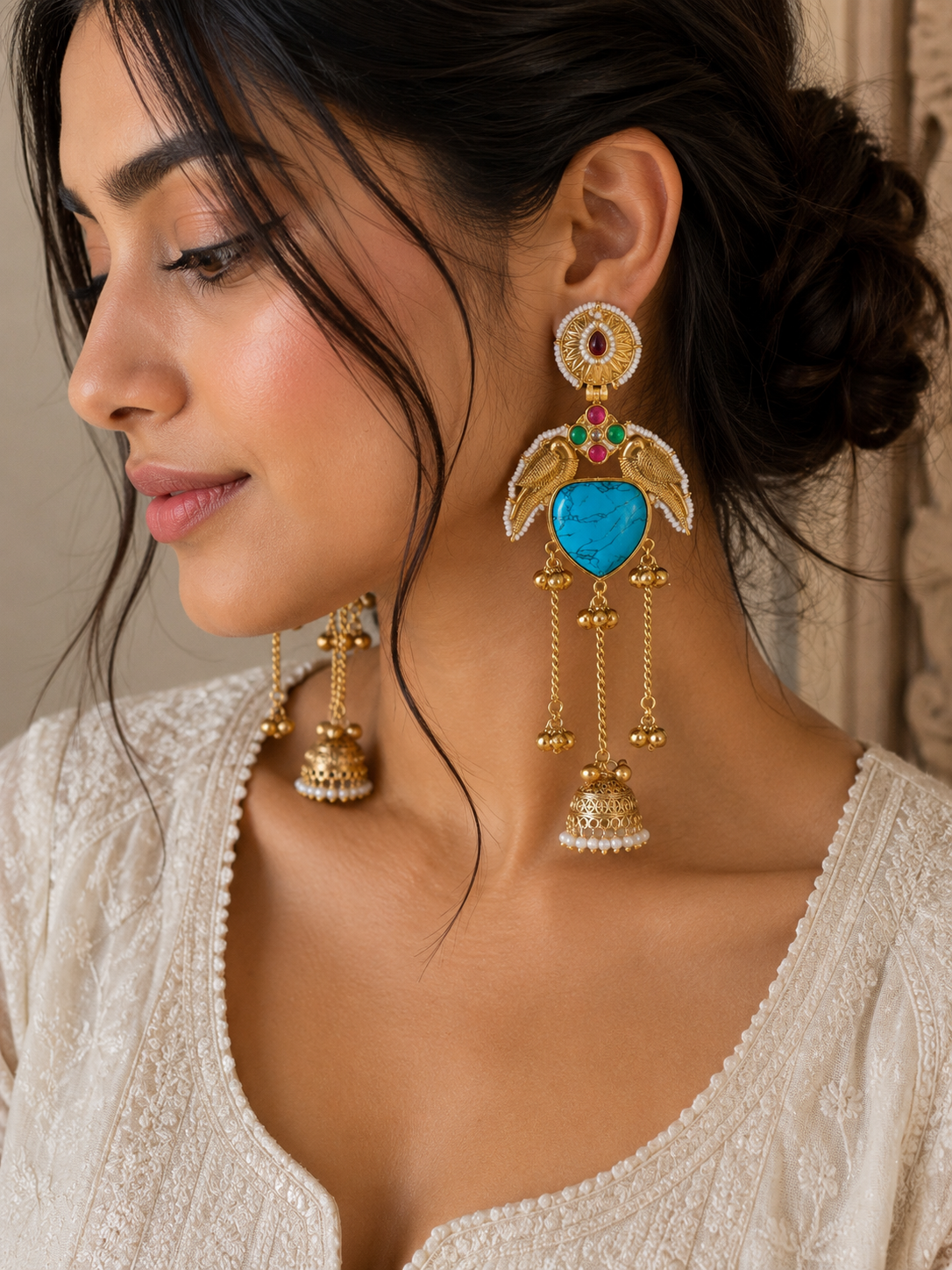 Kiara Kashmiri Earrings