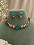 Zareen Emerald Choker Set