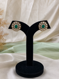 Tavira Emerald Studs