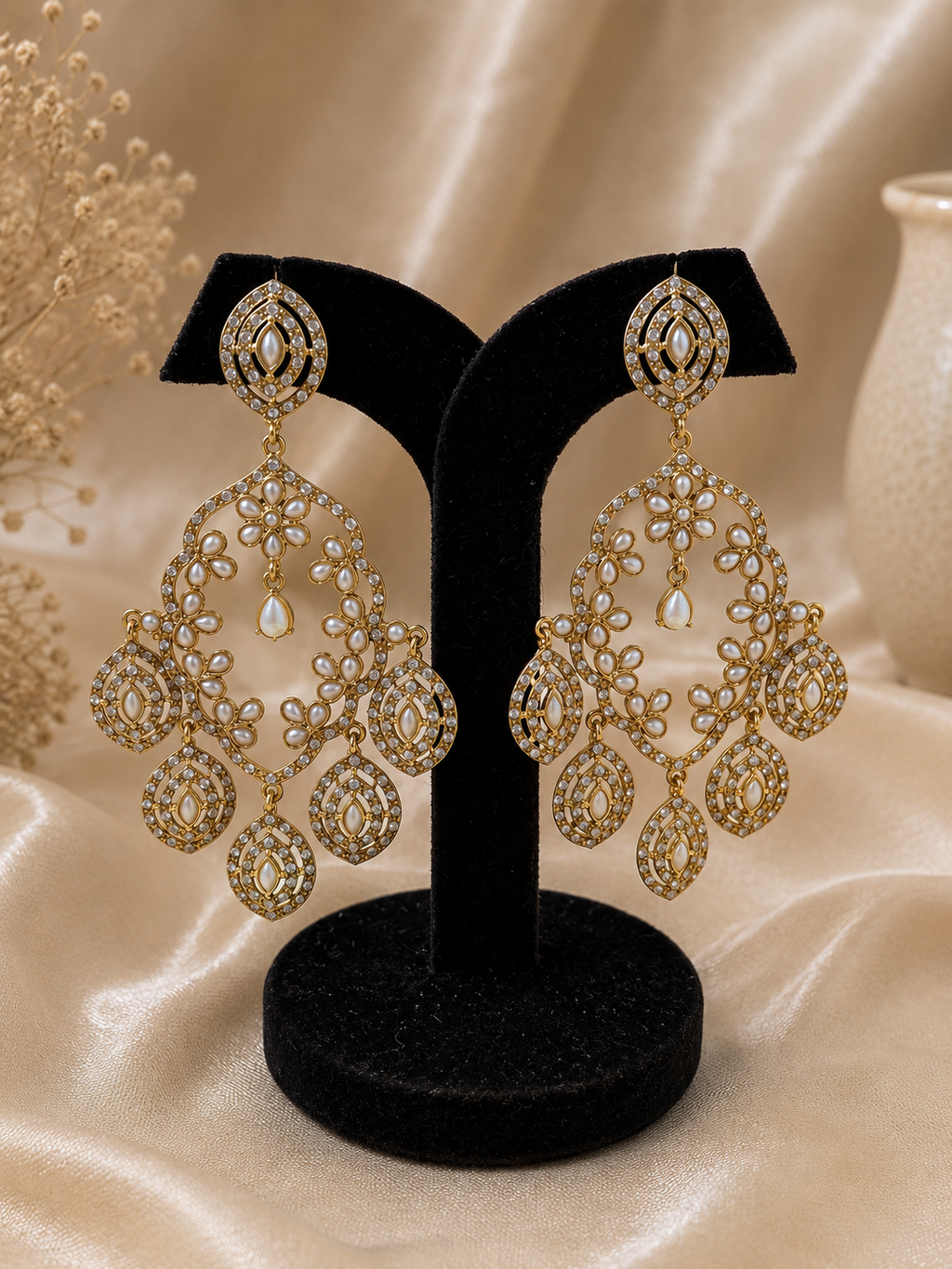 Tarakshi Pearl Earrings