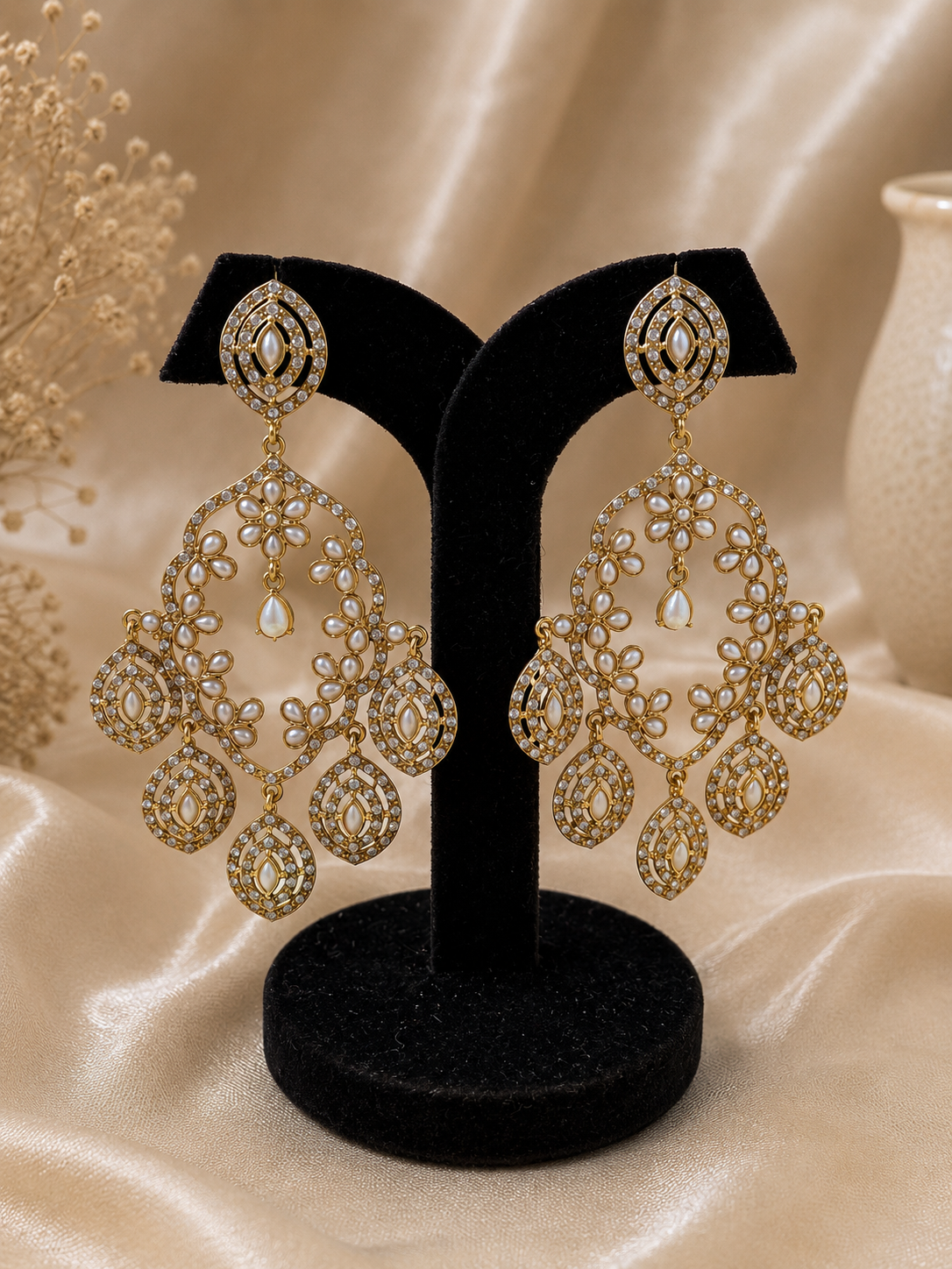 Tarakshi Pearl Earrings