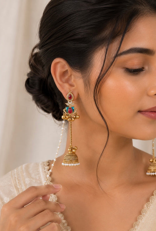 Aira Kashmiri Earrings
